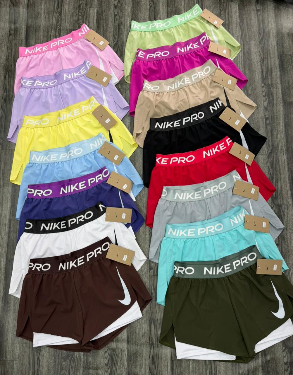 Short Deportivo Gris